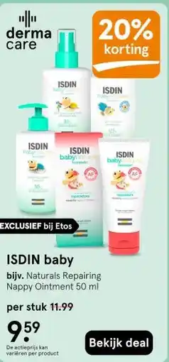 Etos ISDIN baby aanbieding
