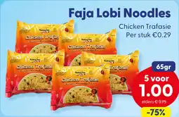 Die Grenze Faja Lobi Noodles aanbieding
