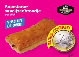 Coop Roomboter saucijzenbroodje aanbieding