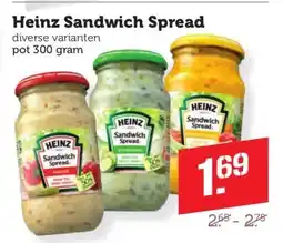 Coop Heinz Sandwich Spread aanbieding