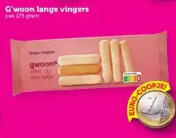 Coop G'woon lange vingers aanbieding
