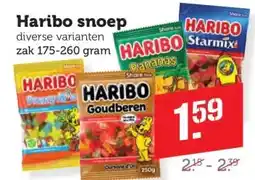 Coop Haribo snoep aanbieding