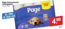 Coop Page Kussenzacht toiletpapier aanbieding