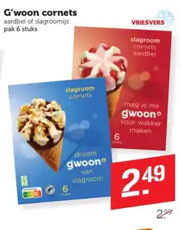 Coop G'woon cornets aanbieding