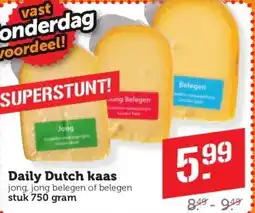 Coop Daily Dutch kaas aanbieding