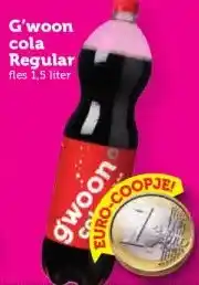 Coop G'woon cola Regular aanbieding