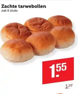 Coop Zachte tarwebollen aanbieding