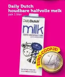 Coop Daily Dutch houdbare halfvolle melk aanbieding
