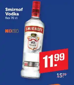 Coop Smirnof Vodka aanbieding