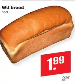 Coop Wit brood aanbieding