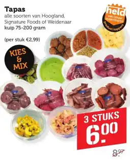 Coop Tapas aanbieding