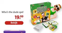 Bruna Who's the dude spel aanbieding