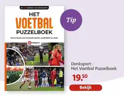 Bruna Denksport - Het Voetbal Puzzelboek aanbieding