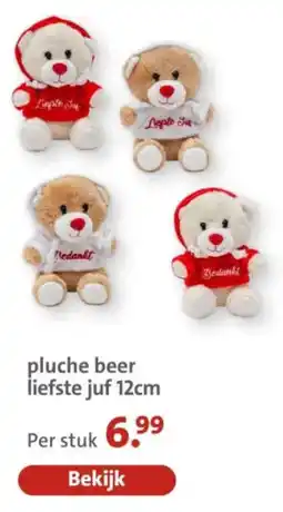 Bruna Pluche Beer Liefste Juf aanbieding