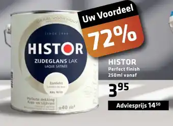 De voordeelmarkt HISTOR Perfect finish 250ml aanbieding