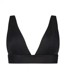 Hunkemoller Hunkemöller Triangel bikinitop Luxe Zwart aanbieding