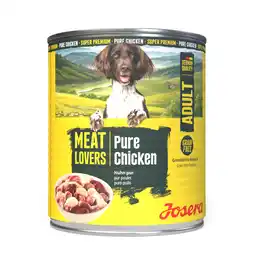 Zooplus Voordeelpakket: 24x800g Josera Meatlovers Pure Kip Natvoer voor honden aanbieding