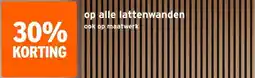 GAMMA op alle lattenwanden aanbieding