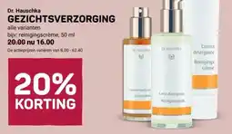 Ekoplaza Dr. Hauschka GEZICHTSVERZORGING aanbieding