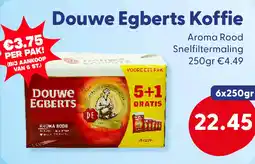 Die Grenze Douwe Egberts Koffie aanbieding
