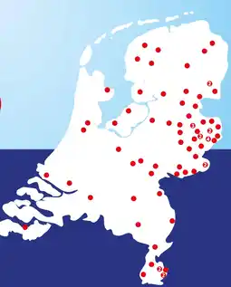 Die Grenze Locaties door Nederland aanbieding