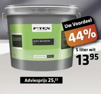 De voordeelmarkt Fitex 5liter aanbieding