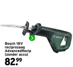 GAMMA Bosch 18V reciprozaag Advanced Recip aanbieding