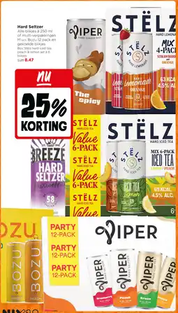 Jumbo Hard Seltzer aanbieding