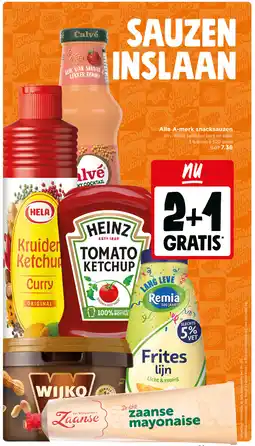 Jumbo Alle A-merk snacksauzen aanbieding