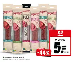 Jumbo Stegeman droge worst aanbieding
