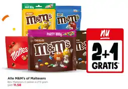 Jumbo Alle M&M's of Maltesers aanbieding