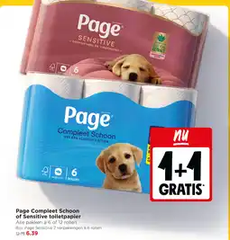 Jumbo Page Compleet Schoon of Sensitive toiletpapier aanbieding