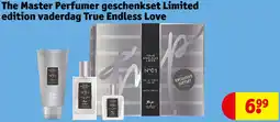 Kruidvat The Master Perfumer geschenkset Limited edition vaderdag True Endless Love aanbieding