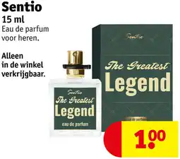 Kruidvat Sentio aanbieding