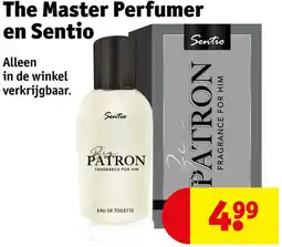 Kruidvat The Master Perfumer en Sentio aanbieding
