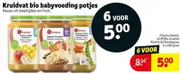 Kruidvat Kruidvat bio babyvoeding potjes aanbieding