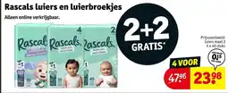 Kruidvat Rascals luiers en luierbroekjes aanbieding