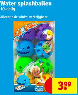 Kruidvat Water splashballen aanbieding