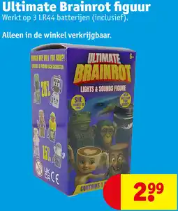 Kruidvat Ultimate Brainrot figuur aanbieding