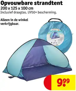 Kruidvat Opvouwbare strandtent aanbieding