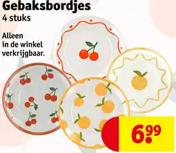 Kruidvat Gebaksbordjes aanbieding