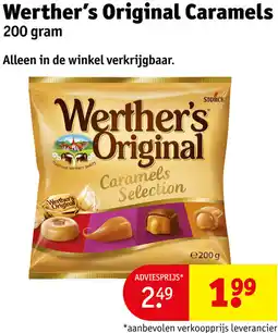 Kruidvat Werther's Original Caramels aanbieding