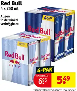 Kruidvat Red Bull aanbieding