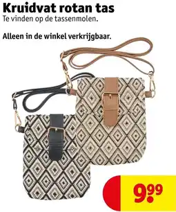 Kruidvat Kruidvat rotan tas aanbieding
