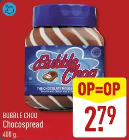ALDI Bubble choq Chocospread aanbieding