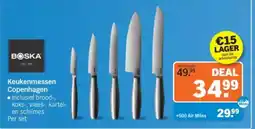 Albert Heijn Boska Keukenmessen Copenhagen aanbieding
