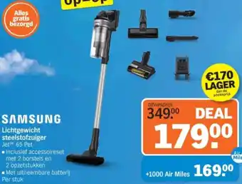 SAMSUNG Lichtgewicht steelstofzuiger Jet 65 Pet