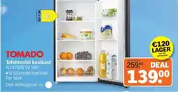 Albert Heijn Tomado Tafelmodel koelkast TLT4702B aanbieding