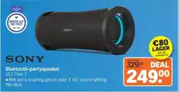 Albert Heijn Sony Bluetooth-partyspeaker ULT Field 7 aanbieding