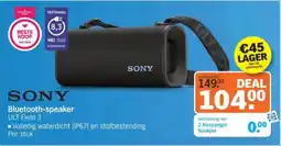 Albert Heijn Sony Bluetooth-speaker ULT Field 3 aanbieding